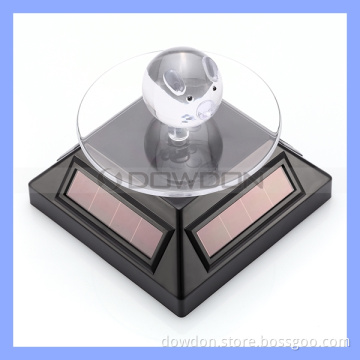 Solar Rotating Exhibition Booth Dia 90mm Round LCD Trade Exhibition Display